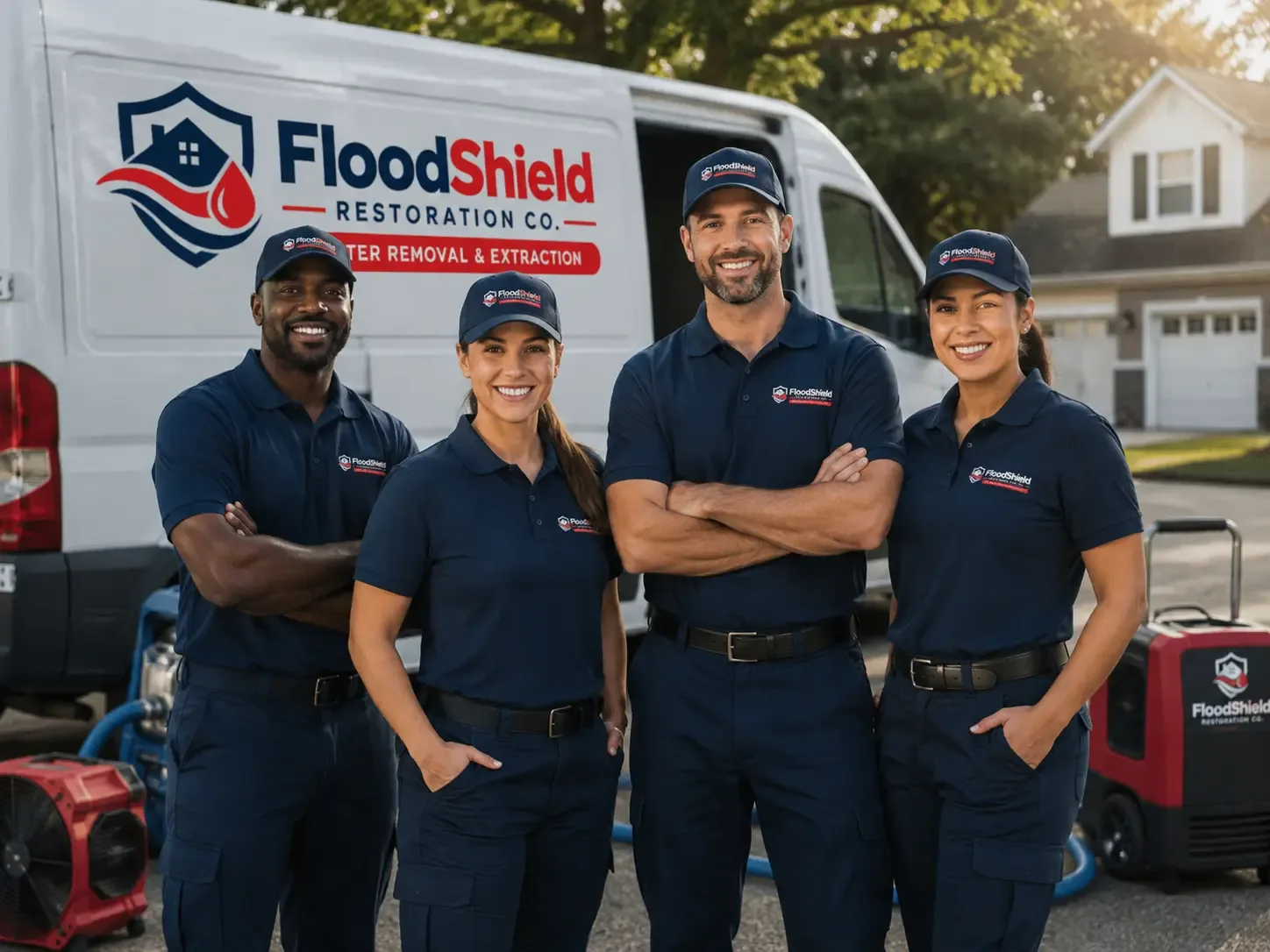 Flood Damage Restoration company in Sadler, TX